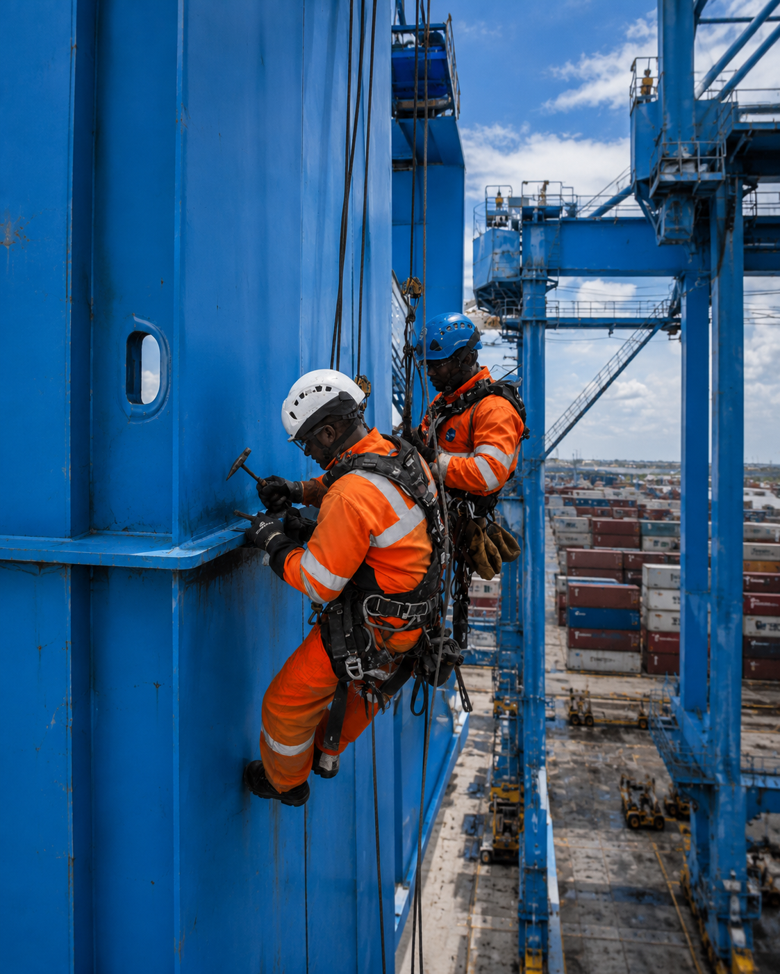 RTG structural repair