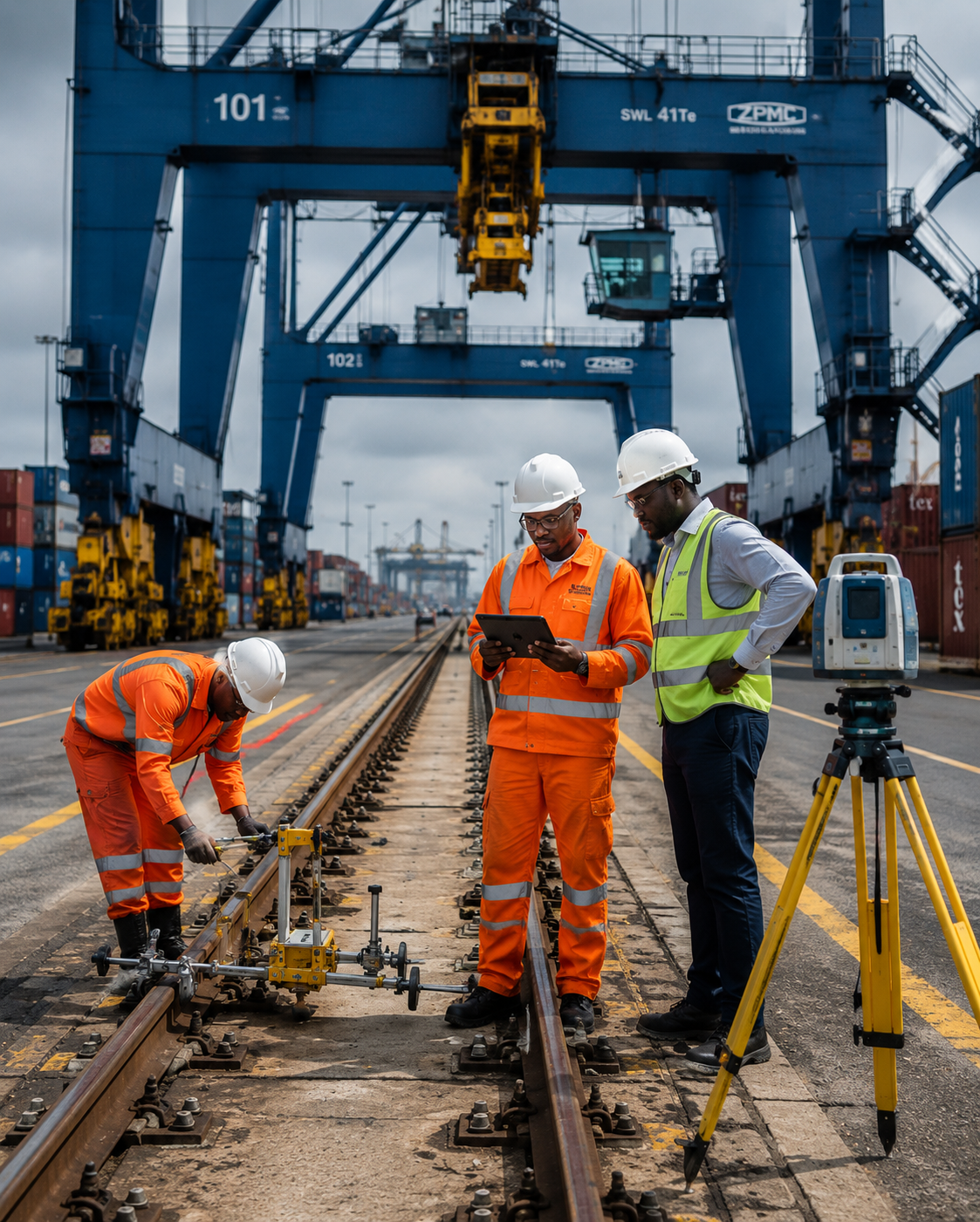 RMG rail alignment survey